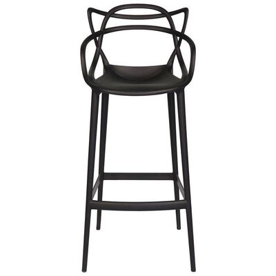 Banqueta Média Masters Allegra - 66 Cm - Preto