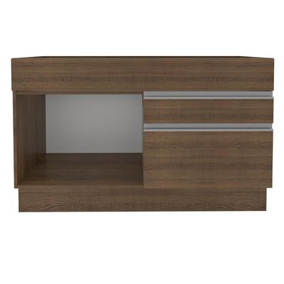 Balcão de Pia Glamy Rustic 1 Porta e 2 Gavetas Madesa