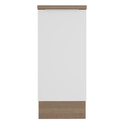 Balcão Stella 1 Porta Rustic/branco Madesa