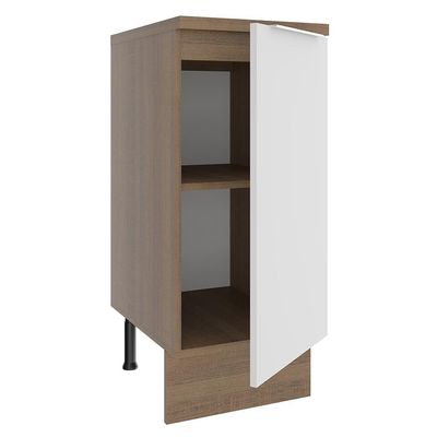 Balcão Stella 1 Porta Rustic/branco Madesa