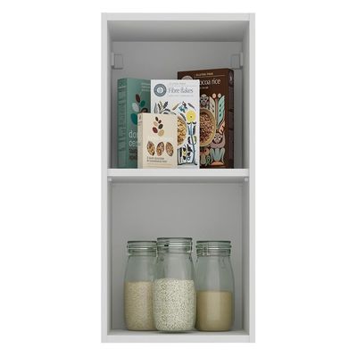 Armário Aéreo Madesa Stella 35 Cm 1 Porta Branco