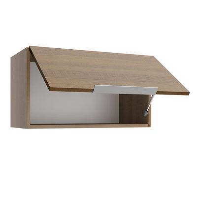 Armário Aéreo Stella 1 Porta Basculante Rustic Madesa