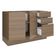 Balcão de Pia Stella 2 Portas 3 Gavetas Rustic Madesa