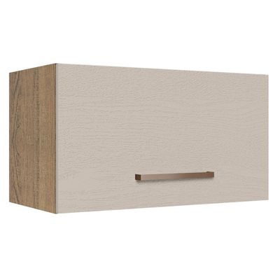 Armário Aéreo 60 Cm 1 Porta Agata Madesa Rustic/crema