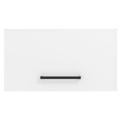 Armário Aéreo 60 Cm 1 Porta Basculante Rustic/branco