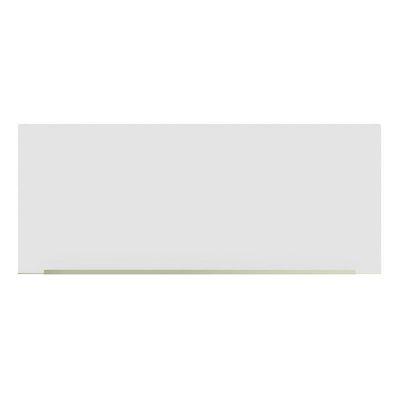 Armário Aéreo 80 Cm 1 Porta Basculante Branco/Branco Veludo