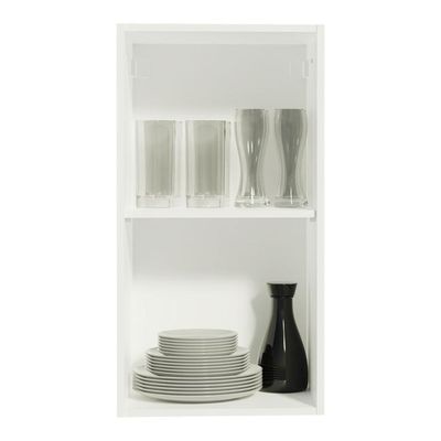 Armário Aéreo Madesa Reims 35cm 1 Porta Branco