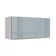 Armário Aéreo 70 Cm 1 Porta Branco/cinza Lux Madesa Branco/cinza