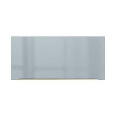 Armário Aéreo 70 Cm 1 Porta Branco/cinza Lux Madesa Branco/cinza