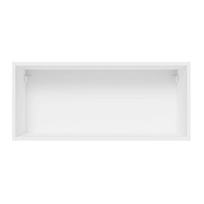 Armário Aéreo 100% Mdf 70 Cm 1 Porta Basculante Frente Branco Brilho Acordes Madesa Branco