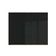 Armário Aéreo Madesa Lux 80cm 2 Portas Branco Preto