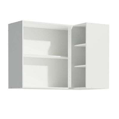 Armário Aéreo de Canto Reims 1 Porta Adega Branco Madesa