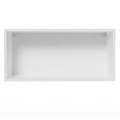 Armário Aéreo 70 Cm 1 Porta Agata Madesa Branco/crema