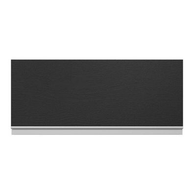 Armário Aéreo 100% Mdf 70 Cm 1 Porta Basculante Branco/preto Acordes Madesa Branco/preto