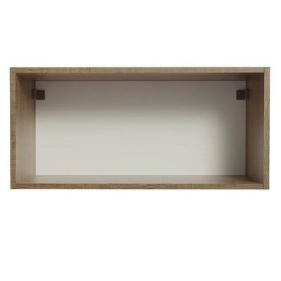 Armário Aéreo 70 Cm 1 Porta Agata Madesa Rustic/crema