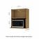Armario Aereo Micro 1 Porta Basculante   70 Cm  Mdf Nature