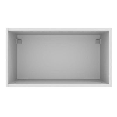 Armário Aéreo 60 Cm 1 Porta Basculante Branco Branco