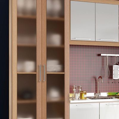 Armario Cozinha Completo Ditália Aspen 4pc S/tampo Cv/br A48