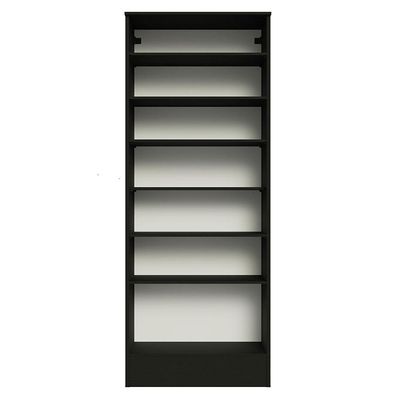 Armário Multiuso 60 Cm 1 Porta Preto Madesa Preto