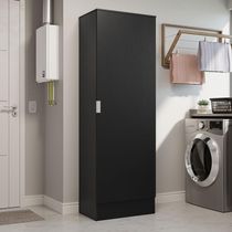 Armário Multiuso 60 Cm 1 Porta Preto Madesa Preto
