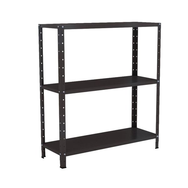 Estante Aço 3 Prateleiras Eaf007 Preto