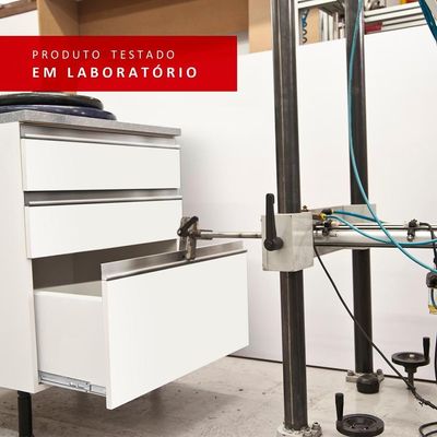 Cozinha Completa Safira com Armário e Balcão + Tampo Madesa