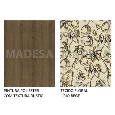 Conjunto Sala de Jantar Maya Mesa 4 Cadeiras Madesa