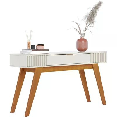 Aparador Para Sala Com Gaveta Riveira Off White