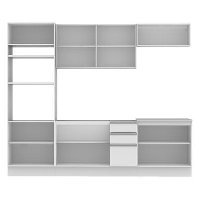 Cozinha Completa Glamy Atenas 10 Portas 3 Gavetas Madesa