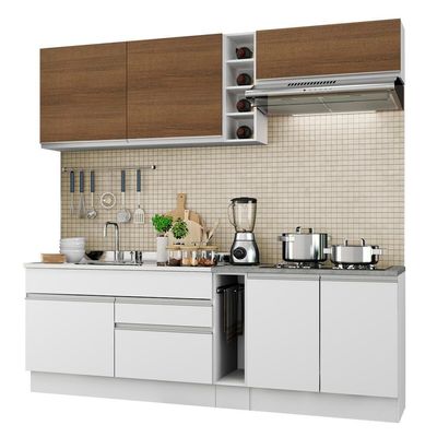 Cozinha Completa Parma c/Armário e Balcão Madesa