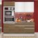 Cozinha Glamy Laura 6 Portas 2 Gavetas Branca/Rustic Madesa