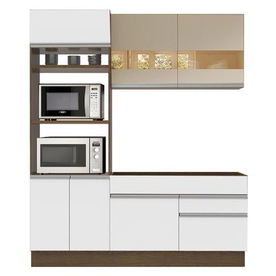 Cozinha Compacta Helen 6 Portas e 2 Gavetas Madesa