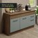 Cozinha Compacta 150001 Com Armário E Balcão Rustic/Cinza