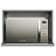 Armário Aéreo 60 Cm Com Nicho Para Forno Cinza Nice Cinza