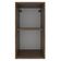 Armário Aéreo Stella 1 Porta Rustic/branco Madesa
