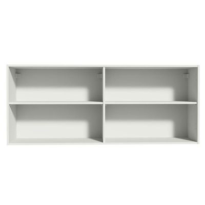 Armário Aéreo Reims 120 X 50 Cm 2 Portas - Branco Branco
