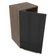 Armário Aéreo Madesa Lux 35 cm 1 Porta Rustic e Preto