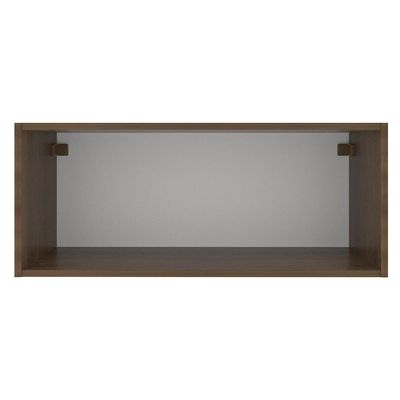 Armário Aéreo Agata 80 cm Rustic/Cinza Madesa