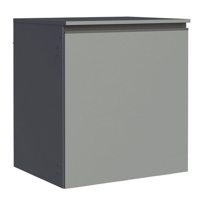 Balcão 60 Cm 1 Porta Suspenso Cinza Nice Madesa Cinza