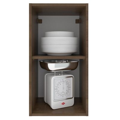 Armário Aéreo Madesa Agata 35 Cm 1 Porta cinza