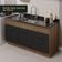 Cozinha Compacta 150002 Com Armário E Balcão Rustic/Preto