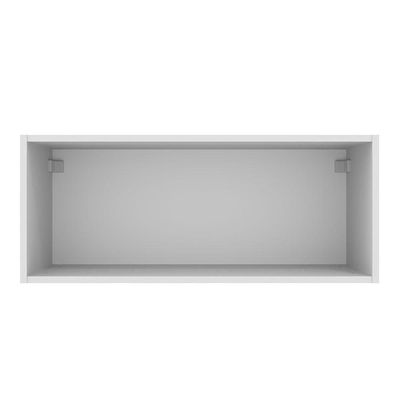 Armário Aéreo 80 Cm 1 Porta Agata Madesa Branco/crema