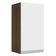 Armário Aéreo Glamy 35cm 1 Porta Rustic/Branco Madesa