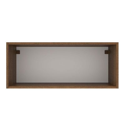 Armário Aéreo Madesa Agata 80cm 1 Porta Basculante Rustic