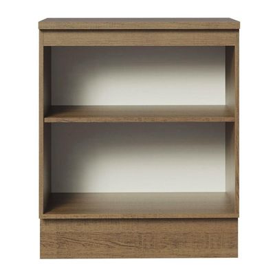 Balcão De Cozinha 70 Cm 2 Portas Rustic/branco