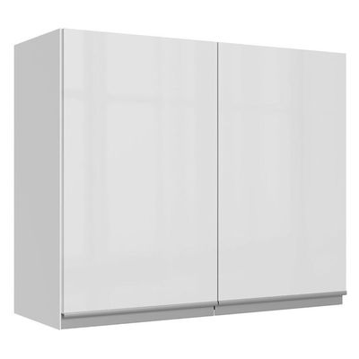 Armário Aéreo Madesa Acordes Glamy 100%MDF 80cm 2 Portas BR