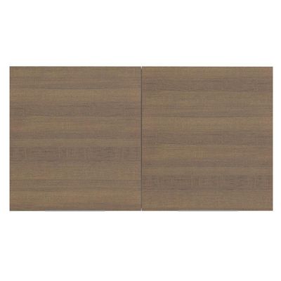 Armário Aéreo Madesa Stella 120 Cm 2 Portas Branco/rustic