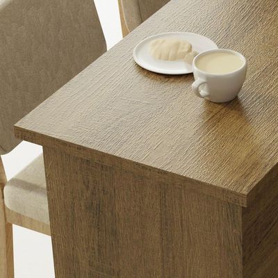 Bancada Ilha Para Cozinha 120 Cm Rustic Madesa Rustic