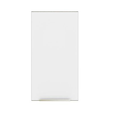Armário Aéreo 35 Cm 1 Porta Rustic/Branco Veludo