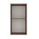 Armário Aéreo 35 Cm 1 Porta Rustic/Branco Veludo